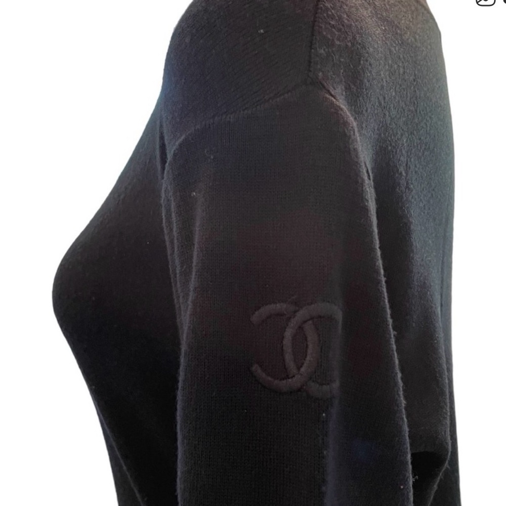 Authentic Vintage CHANEL Midnight Black Mini Dress